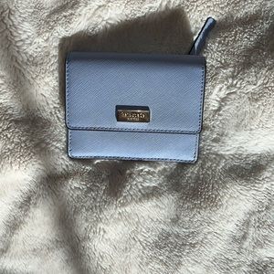 Kate Spade light/periwinkle blue small wallet